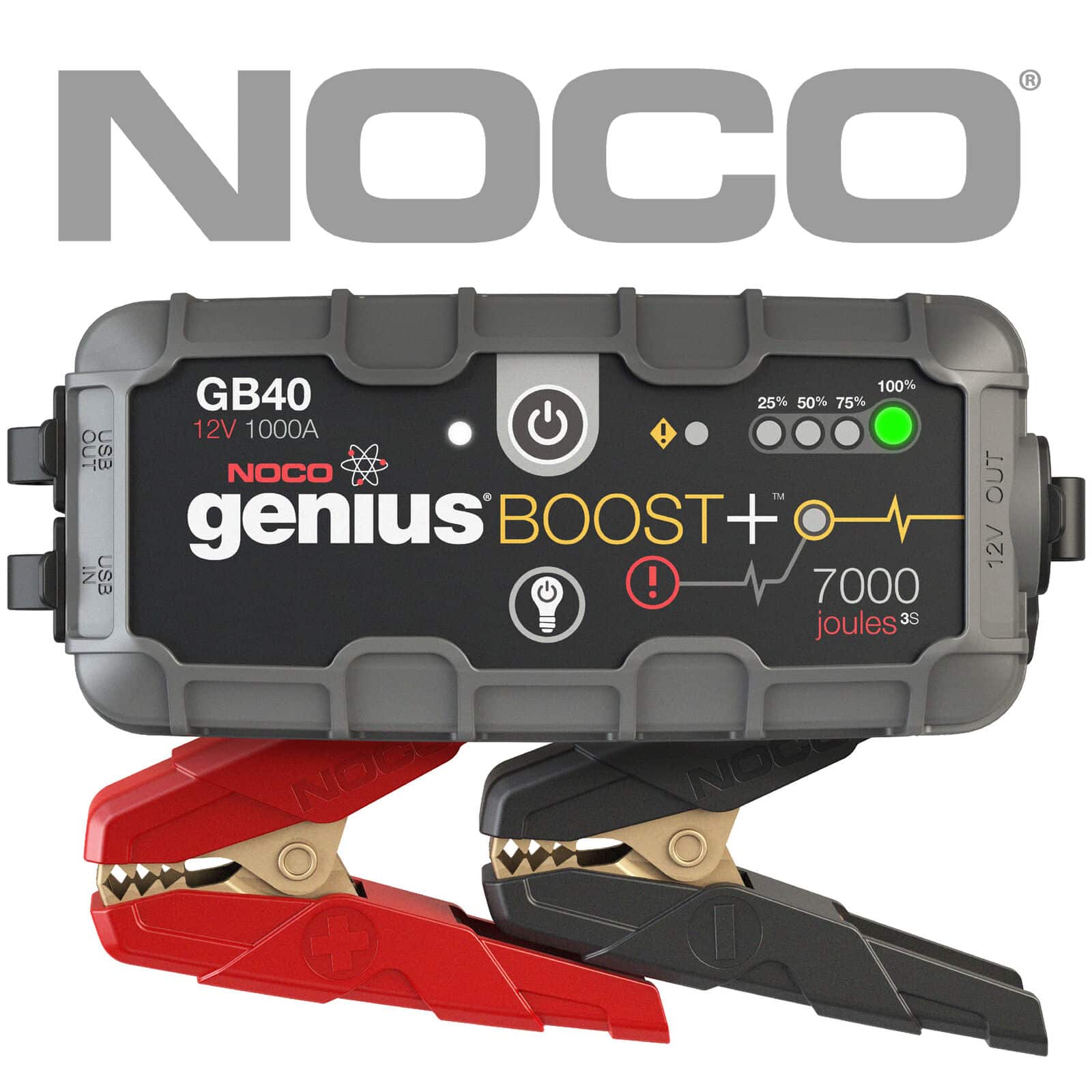 Genuine NOCO GB40 Genius Boost Plus 1000A Lithium Jump Starter 4574
