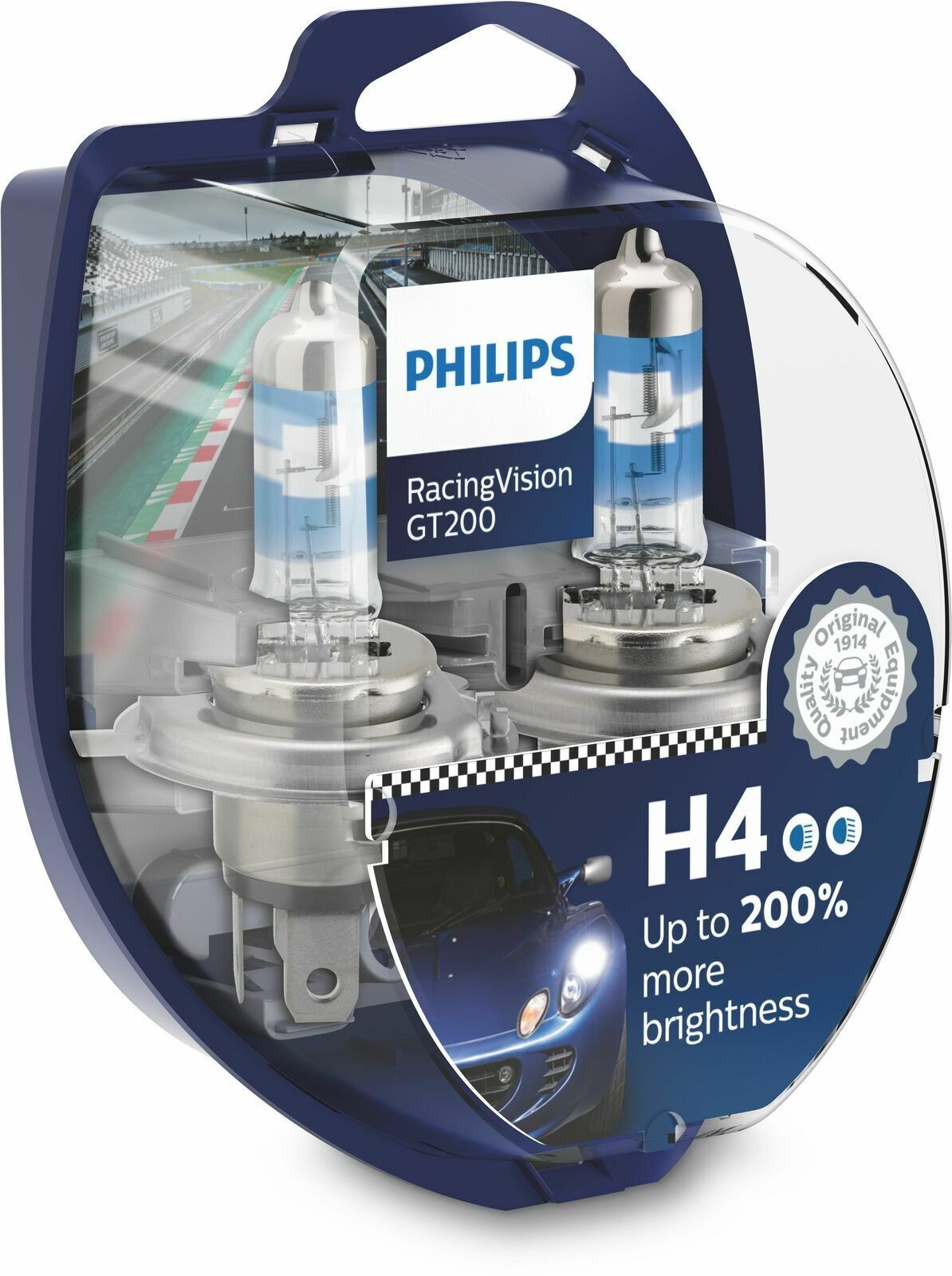 Philips RacingVision GT200 Car Headlight Bulb-5755