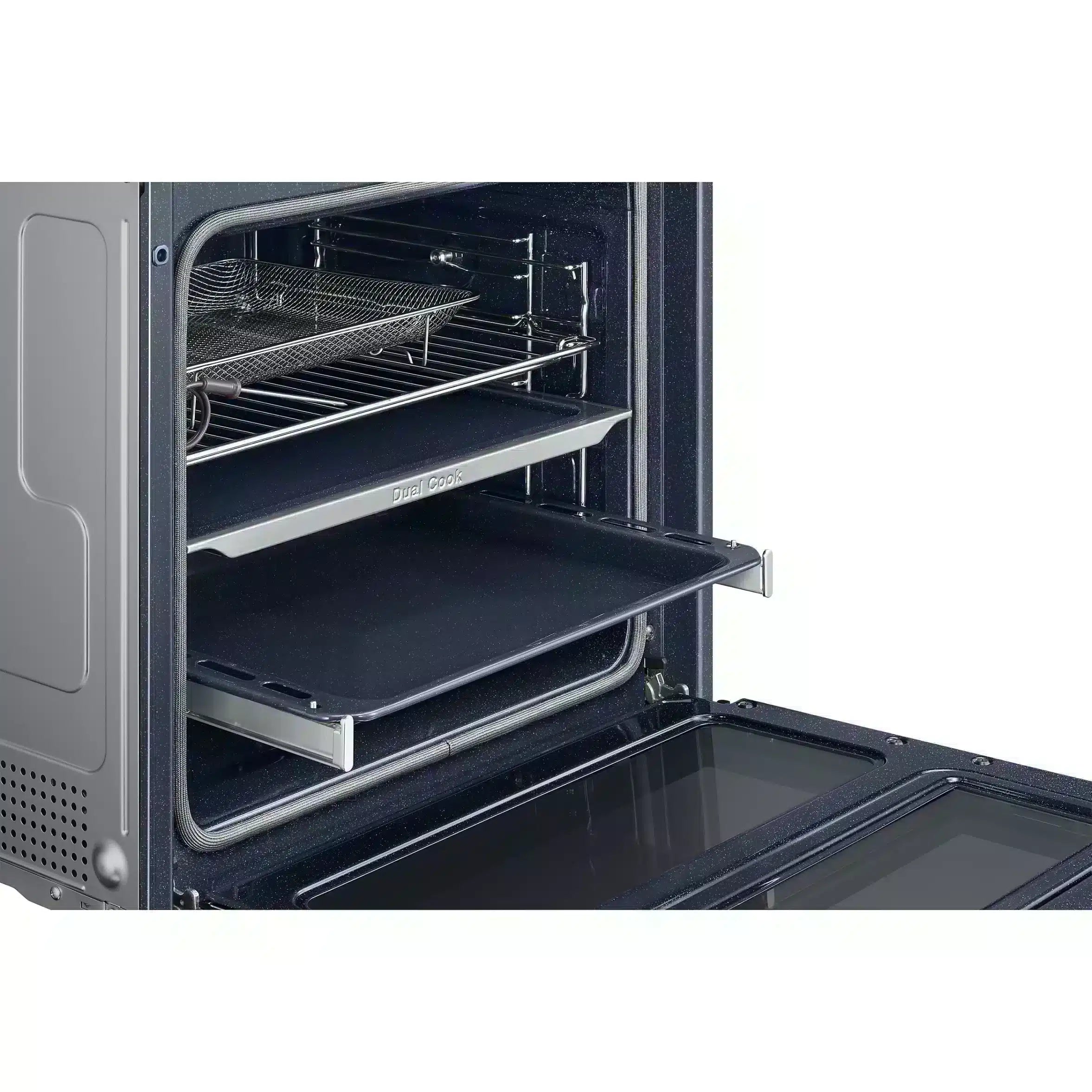 Samsung Series 5 Dual Cook Flex™Built-in Single Steam Oven - Stainless steel effect-7686
