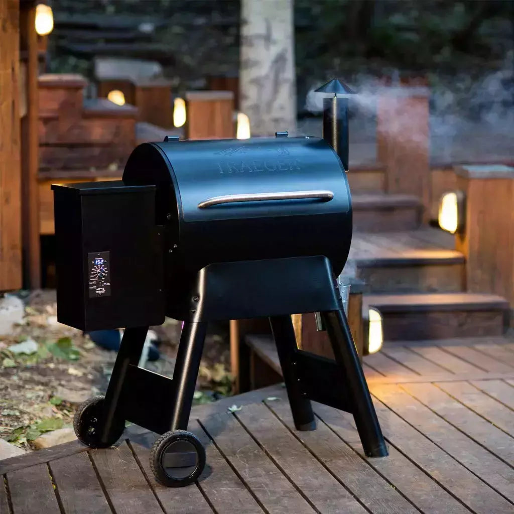 Traeger Black Barbecue Pro Series 22 Wood pellet grill & smoker BBQ 1827