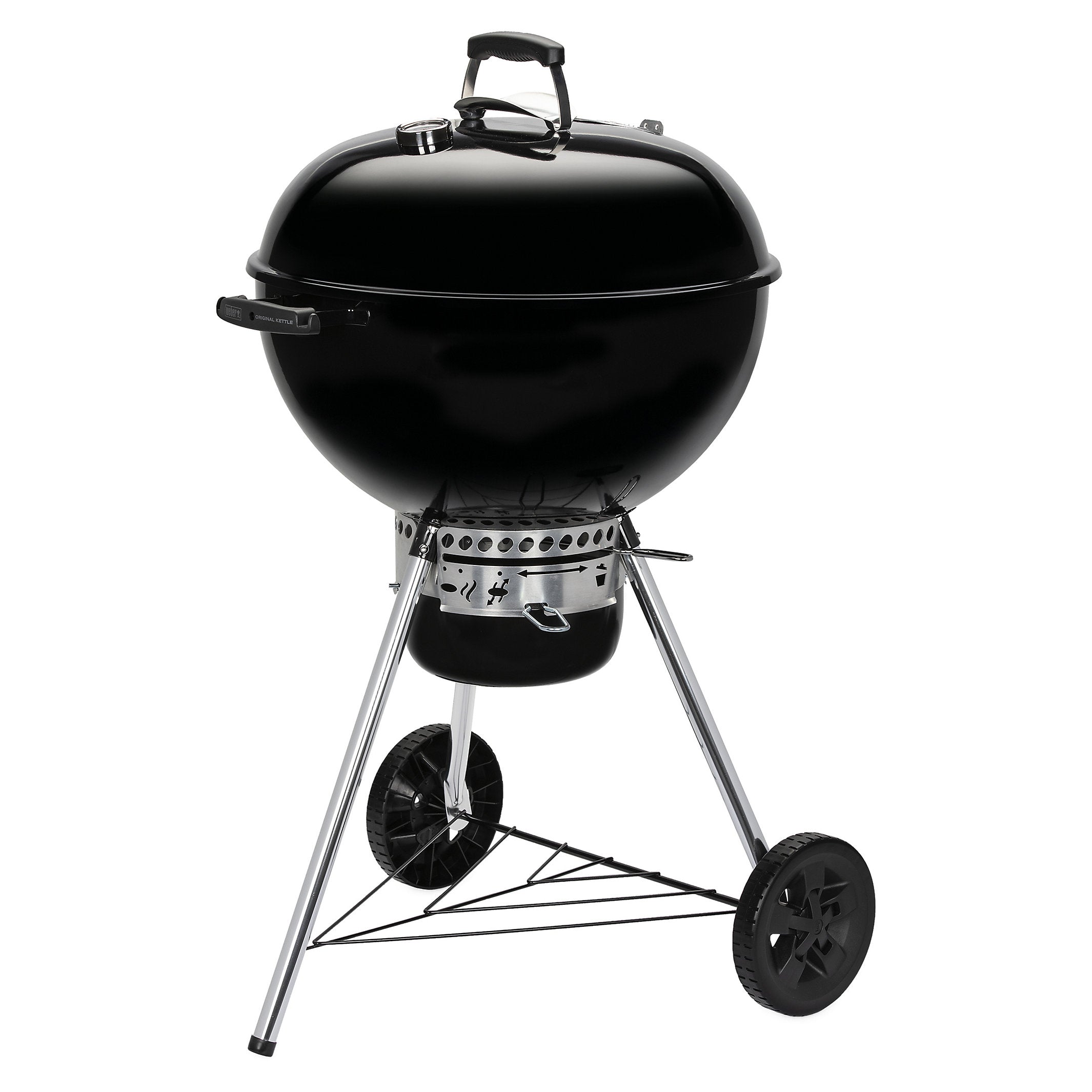 Weber Original E5730 Black Charcoal Barbecue 14201004, Trolley Grill 5413